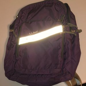 L.L Bean Backpack Purple